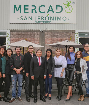 Inauguran mercado San Jerónimo Metepec