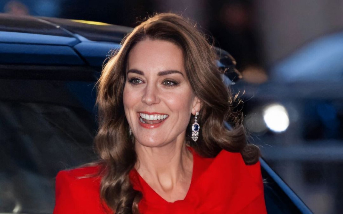 Kate Middleton: Look de Navidad rojo más elegante. (Foto: Instagram).