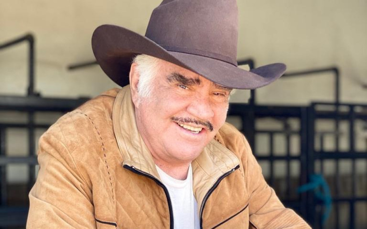 Vicente Fernández. (Foto: Instagram).