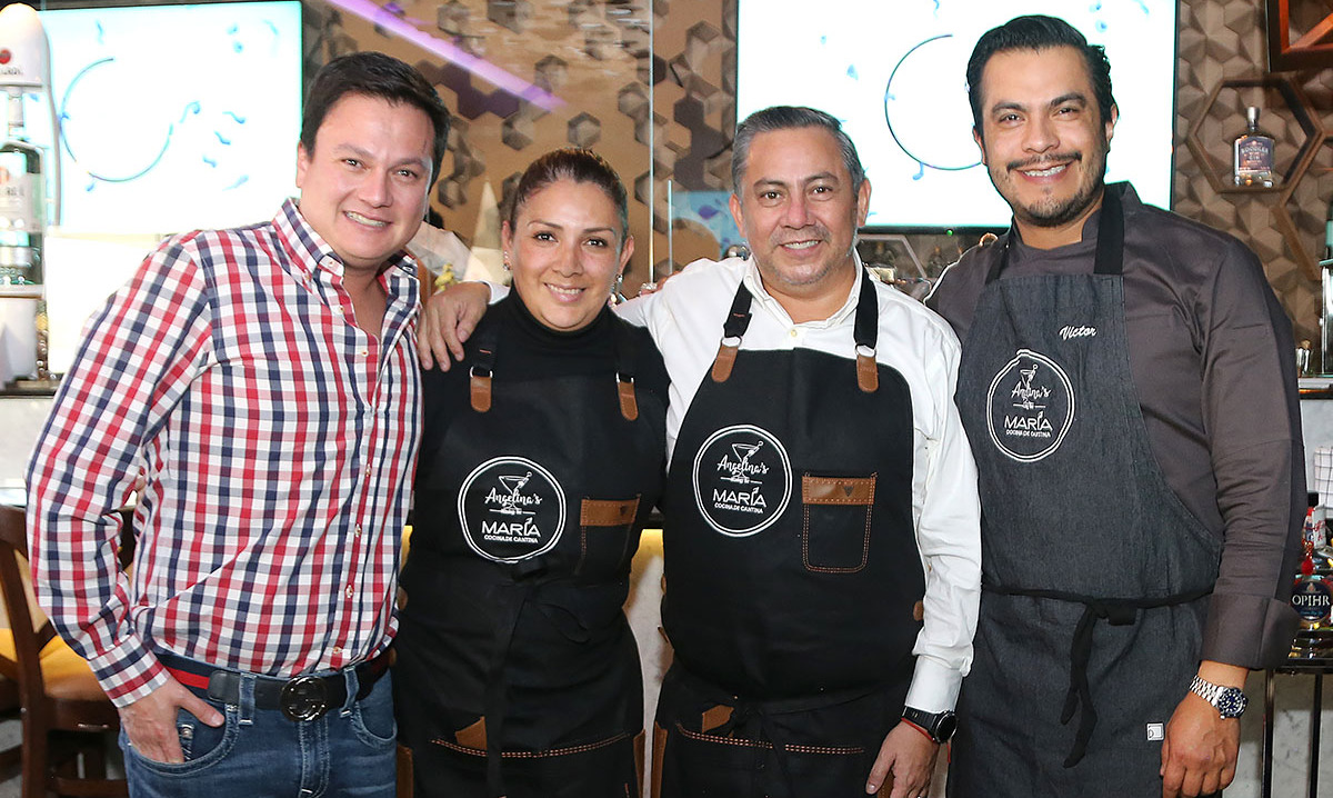 JOSÉ KANÁN, LULÚ RIVAS, SERGIO GONZÁLEZ Y VÍCTOR CAMACHO (FOTOS: AXEL MÁRQUEZ))