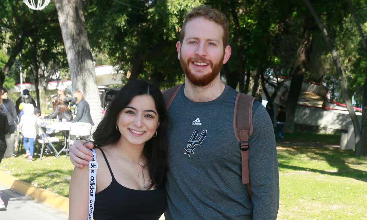 Cristina De la Maza y David Suess