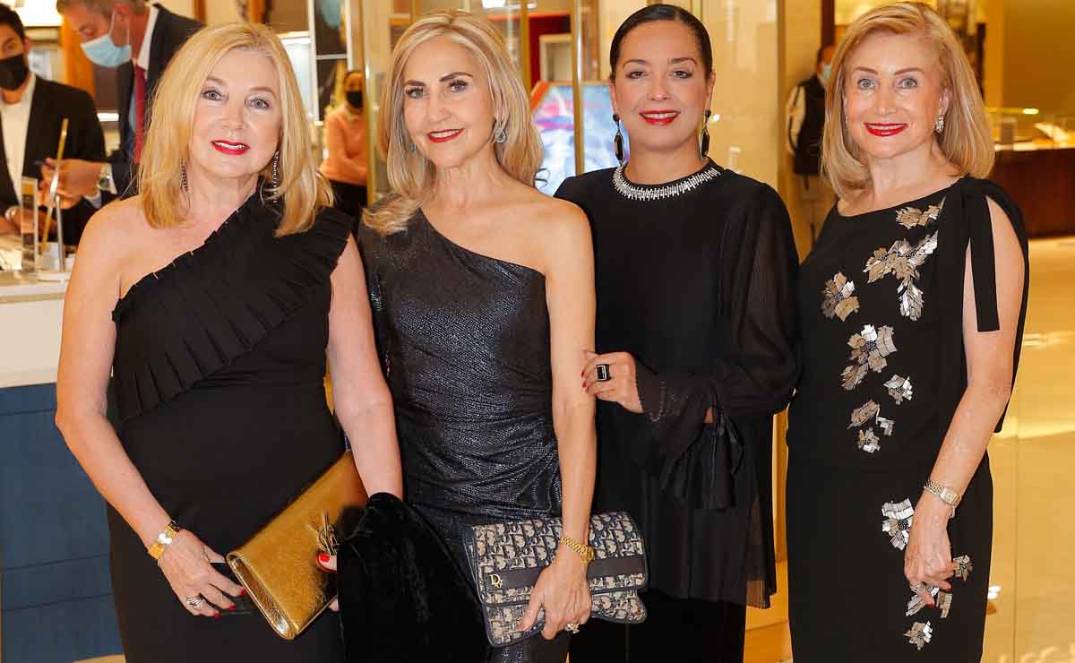 Ana Coello de Nájera, Mónica Buerón de Villarreal, Mireya Montemayor de Pérez-Salinas y Margarita De la Maza de Reyes / Fotos: Daniel Saldívar