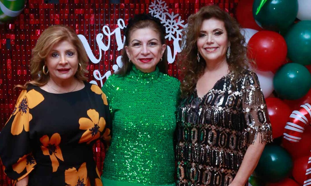 Claudia Chávez, María Esther González y Mirthala Hauger