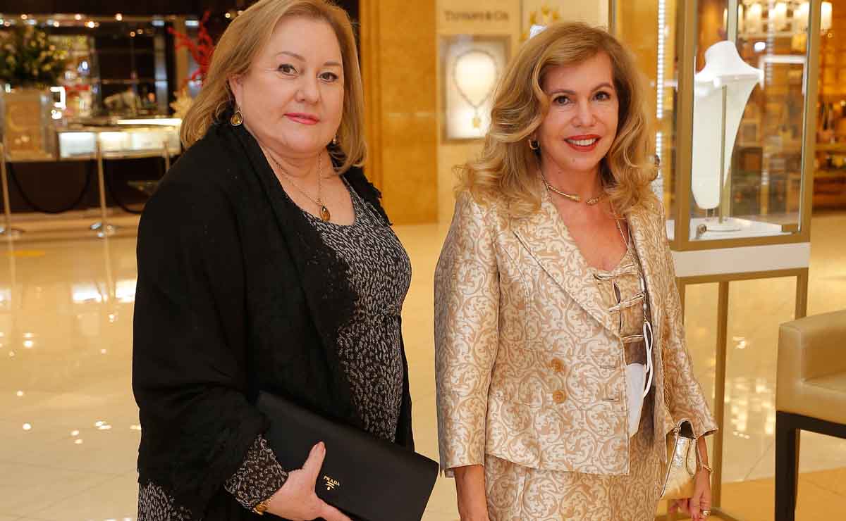Rosy Lobo y Gina Benavides de Velarde / Fotos: Daniel Saldívar