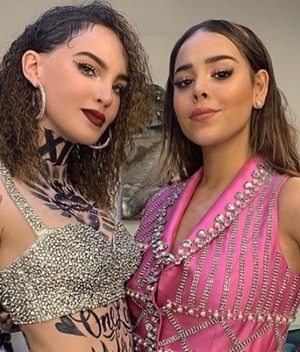 Belinda y Danna Paola (Foto: Instagram)