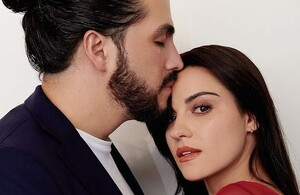 Mayte Perroni y Andrés Tovar.