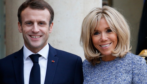 Emmanuel Macron y Brigitte Trogneux: Su gran historia de amor (Foto: Getty Images)