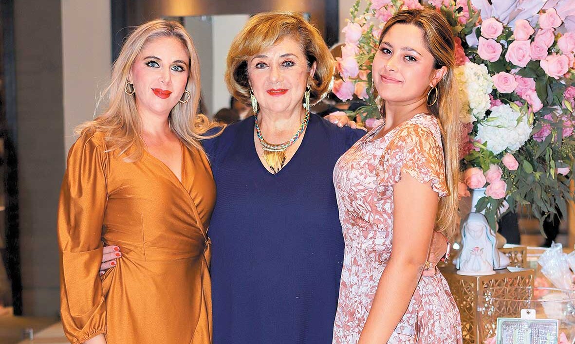 Andrea Leal, Alicia de Leal y Andrea Elizondo / Foto: Dennis Hernández