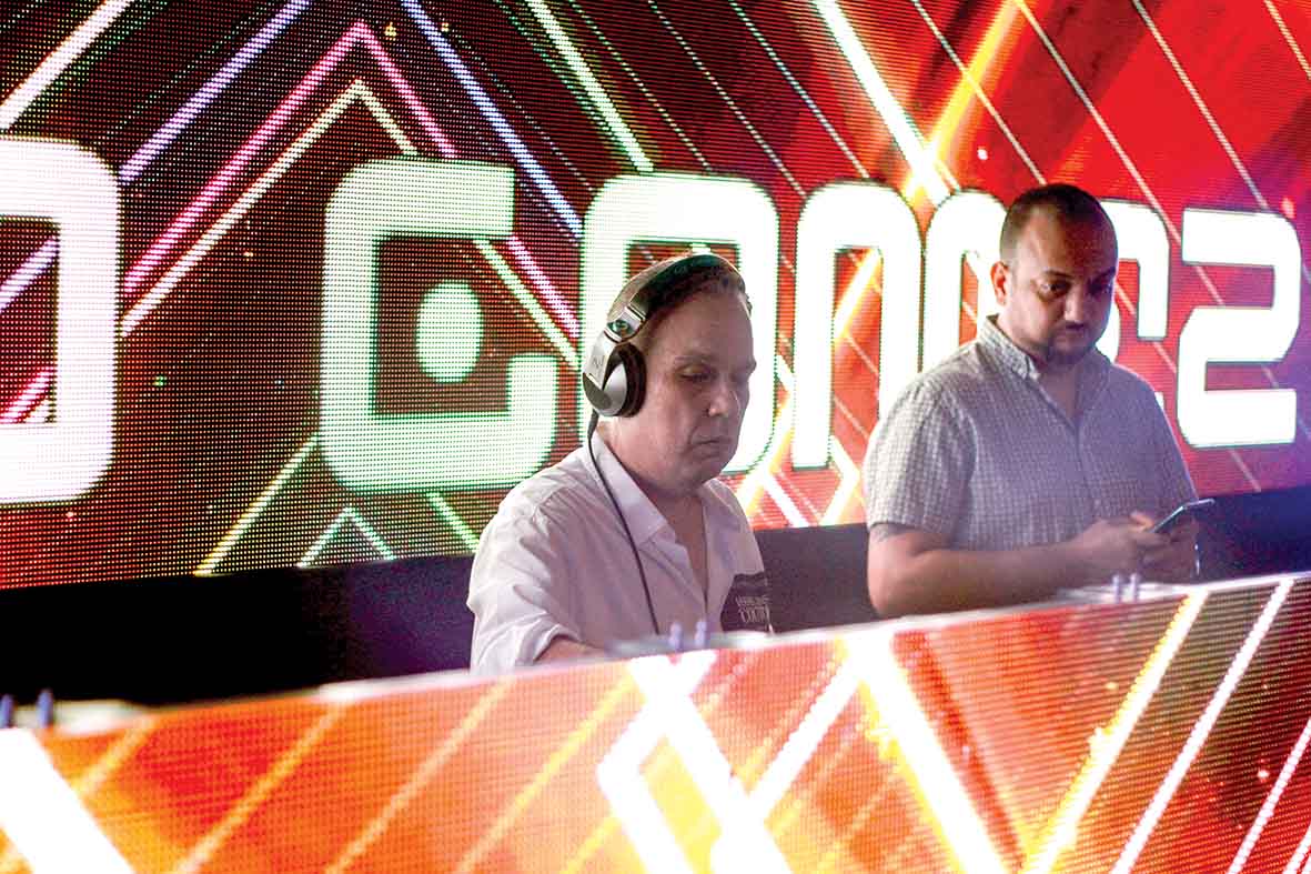 DJ del evento / Fotos: José Chang
