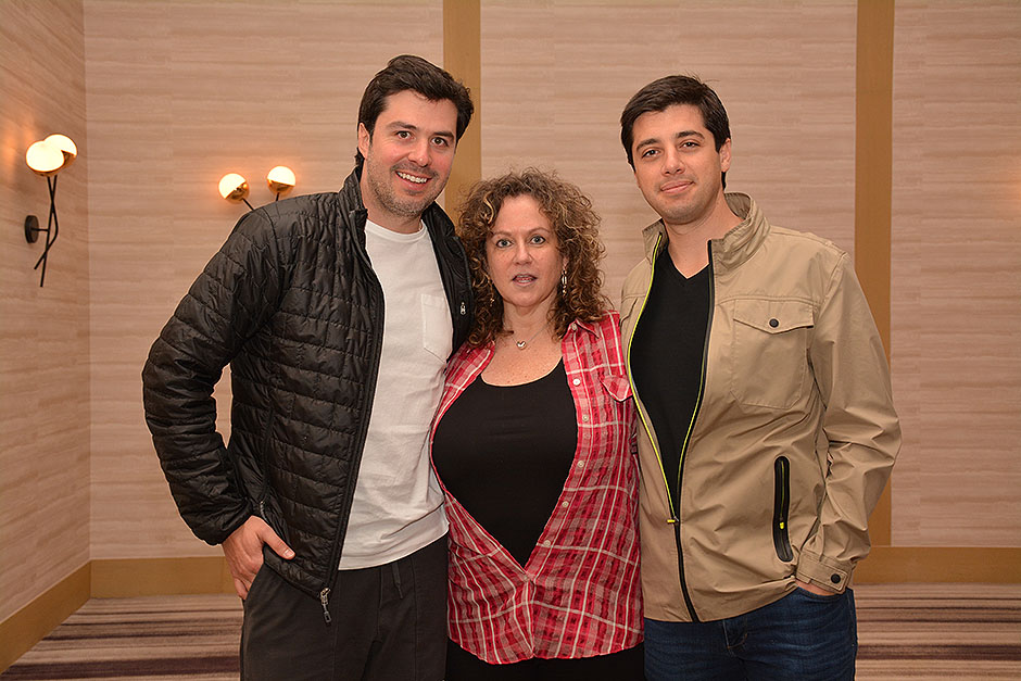 Alejandro Martínez, Míriam Kravzov y Guillermo Carrillo