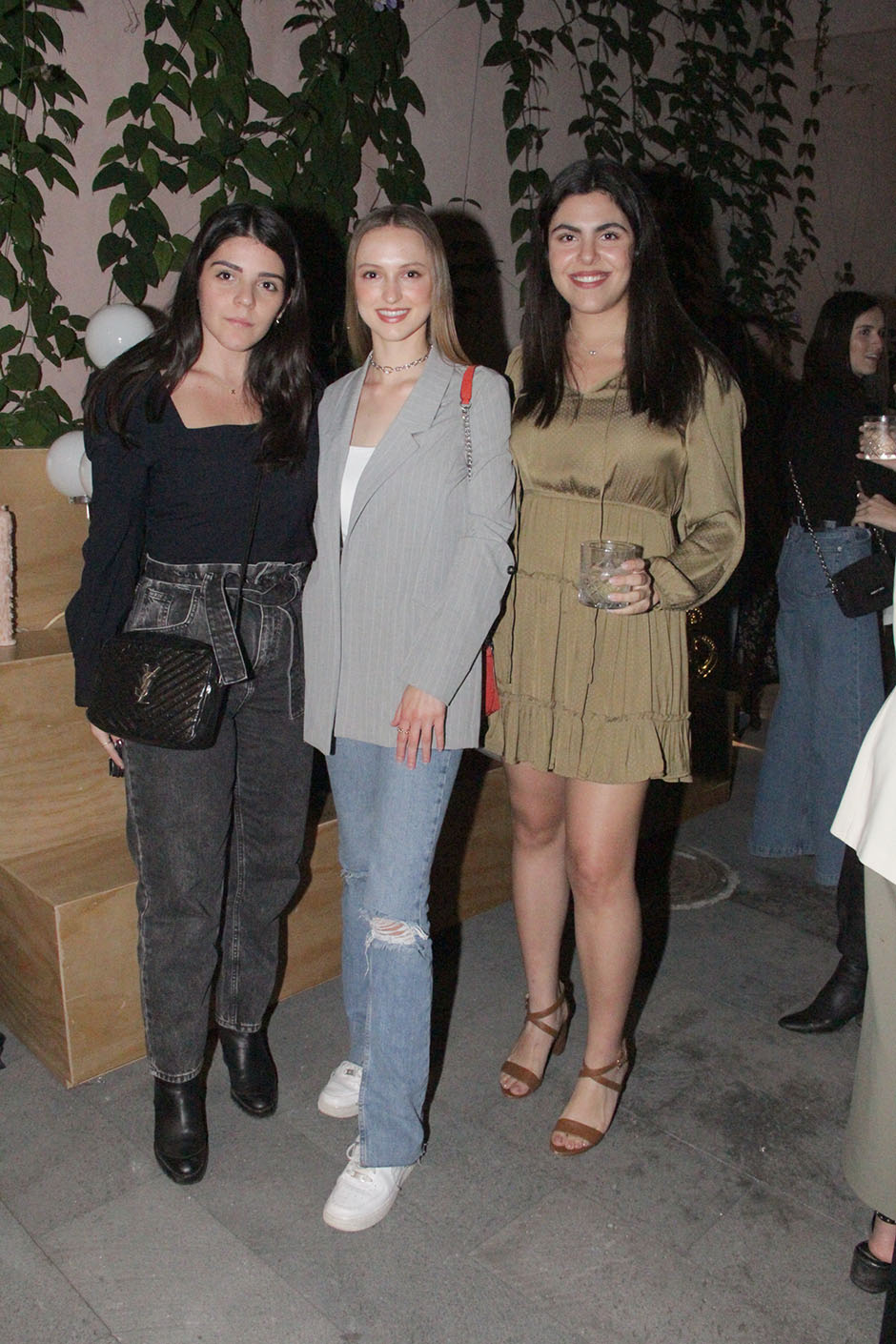 Alicia Rodríguez, Lissy Smits e Inés Santiago.