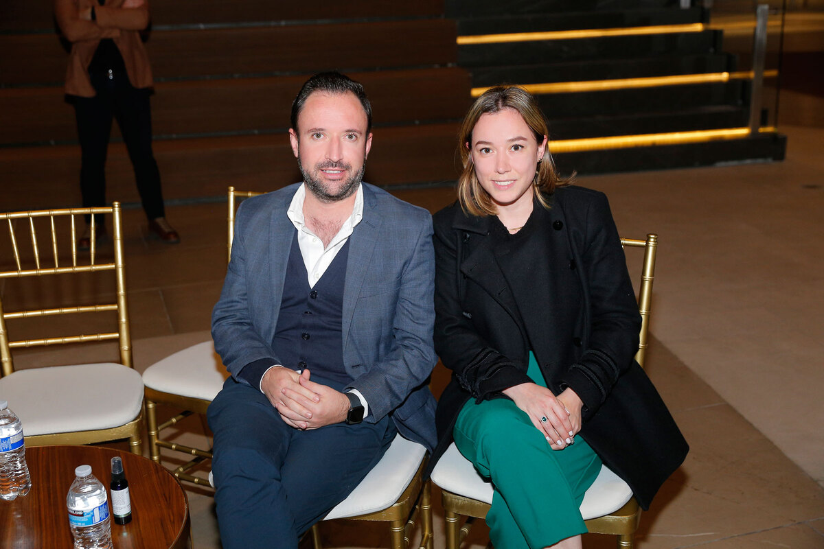 Andrés Mena y Carla Batani