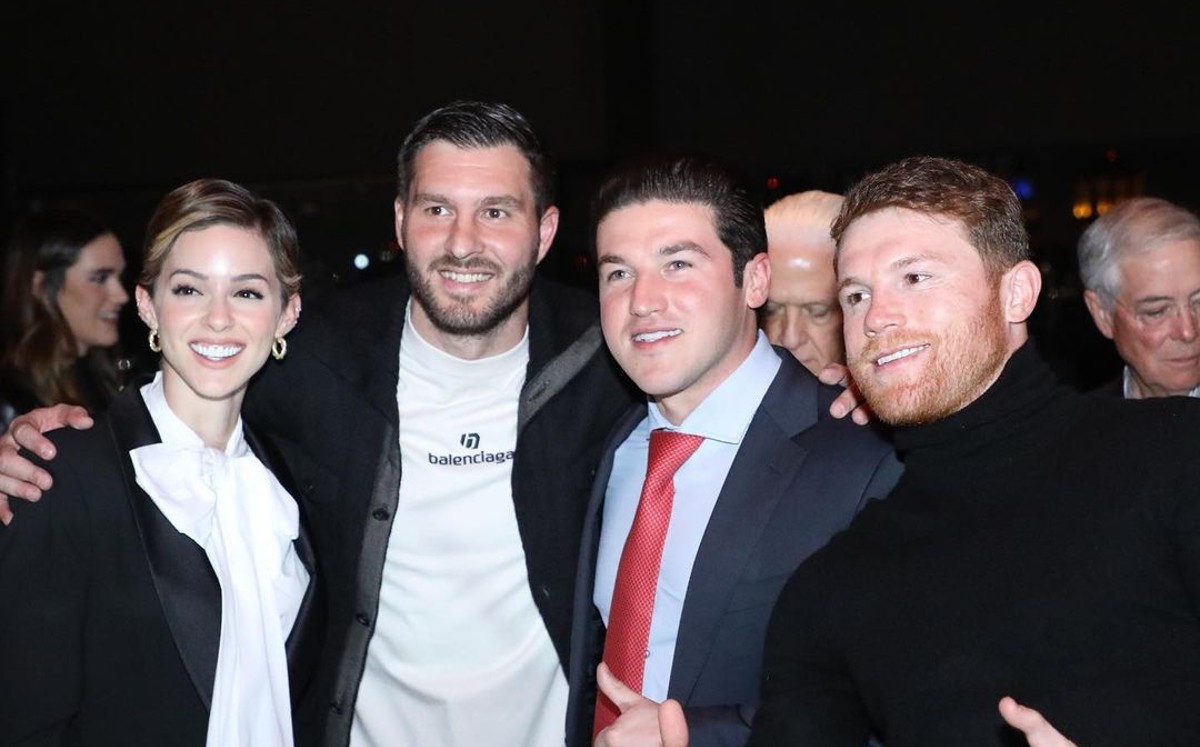 Canelo Álvarez, Mariana Rodríguez, Samuel García y Gignac se reúnen. (Foto: Instagram)