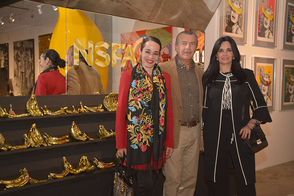 Claudia Hecht, Jorge de Alba y Lorena Hecht