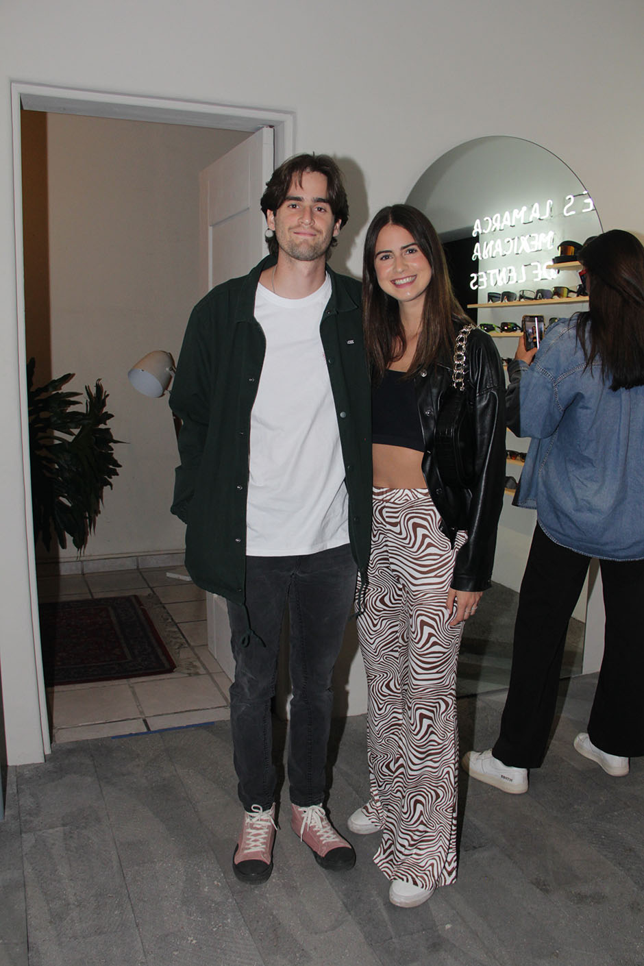 Daniel Rios y Giselle Casillas.