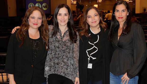 Karina Assad de Manllo, Brenda Doria de Elizondo, Karla Assad de Font y Cristy González de Assad. (Fotos: Daniel Saldívar)