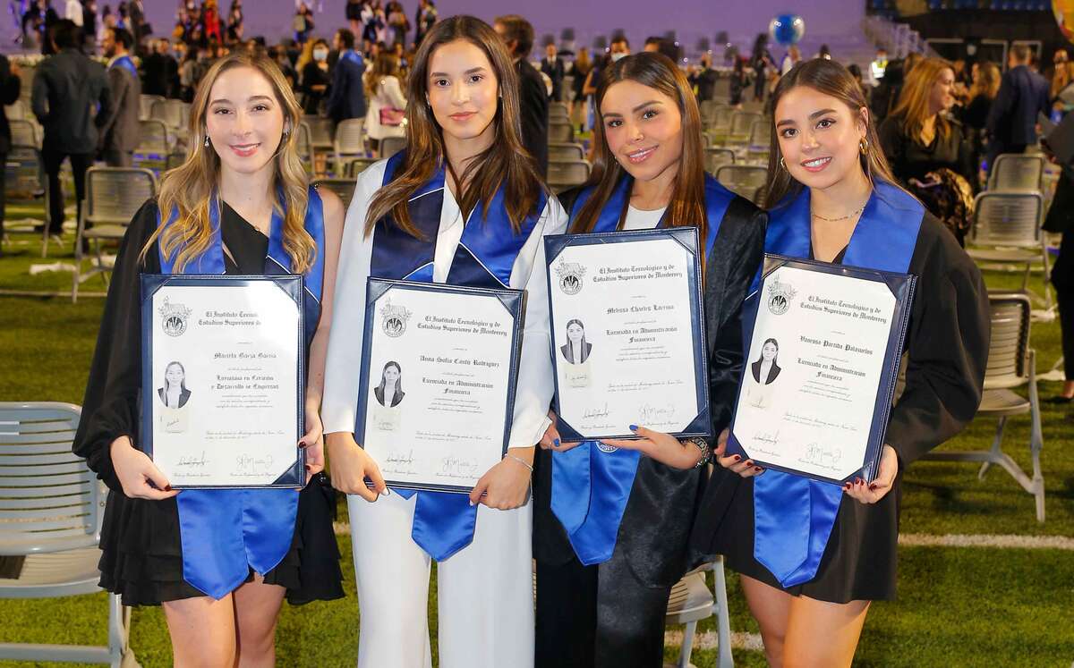 Marcela Garza, Anna Sofía Cantú, Melissa Charles y Vanessa Partida
