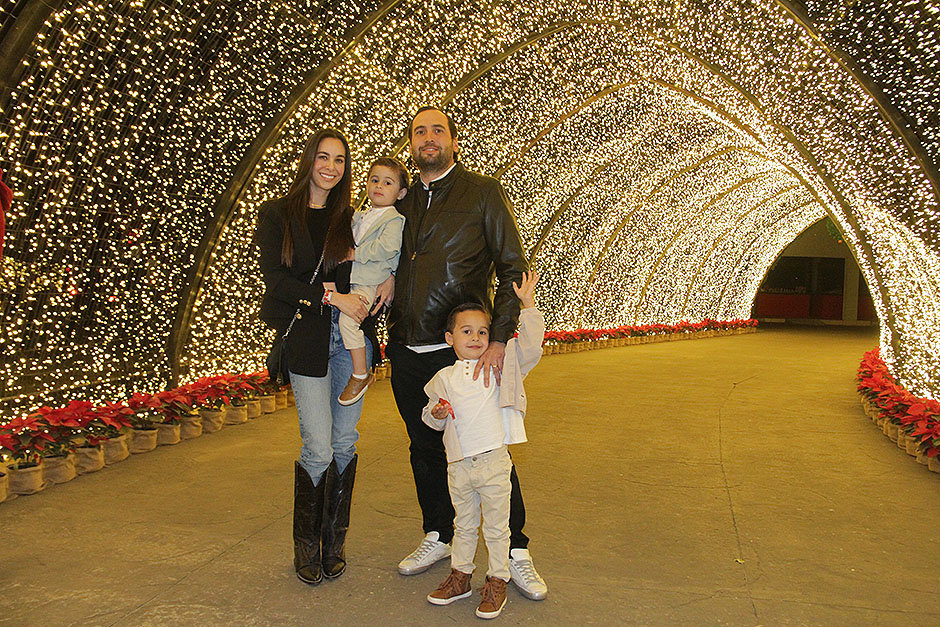 María José Hernández, Luis, Diego Castillo y Luis Castillo
