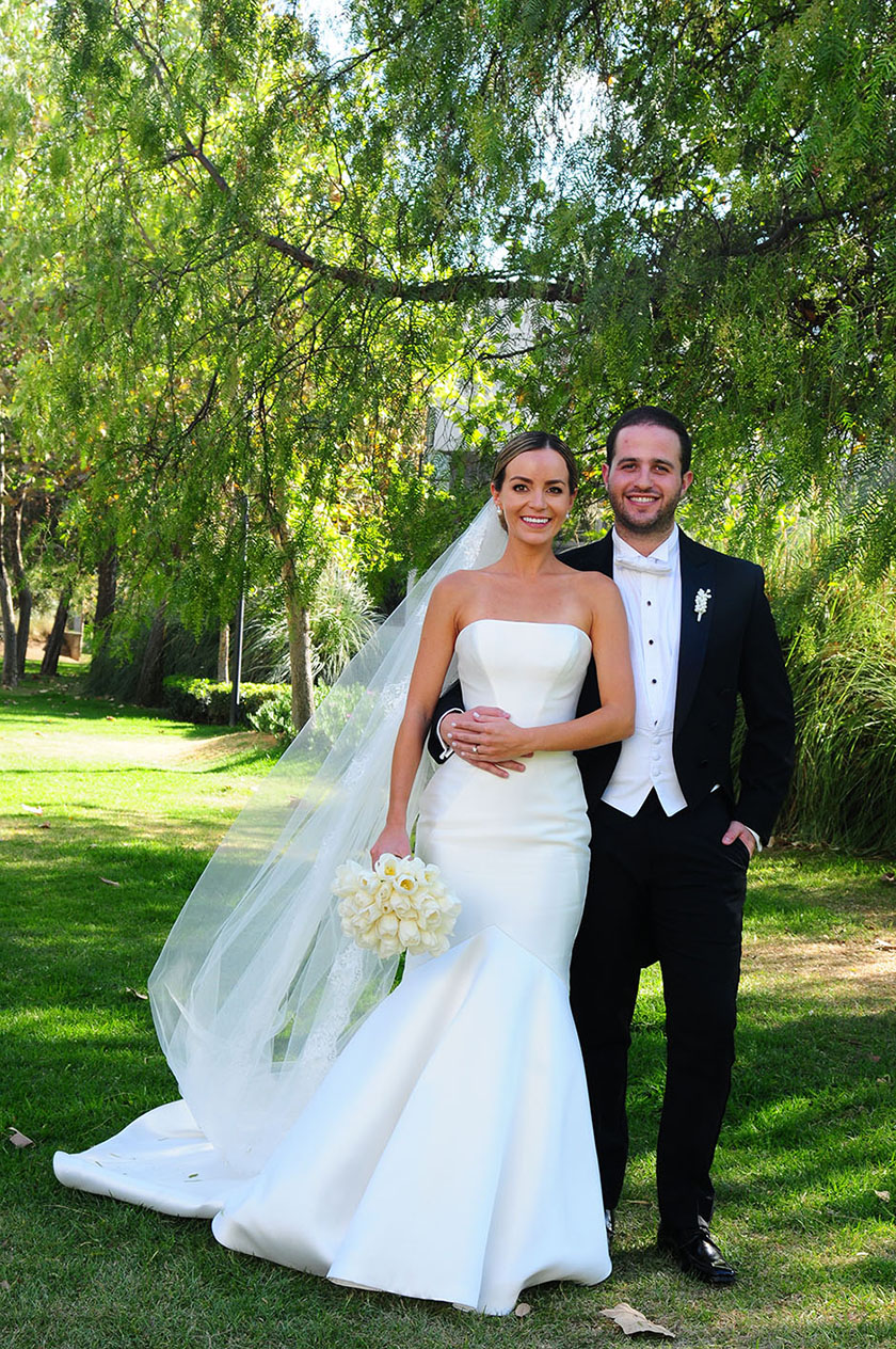 Paola Covarrubias y Francisco Ruiz