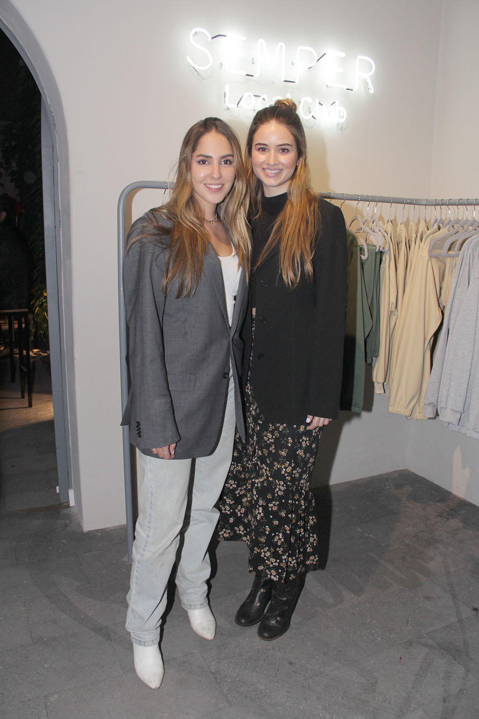 Paola Fernández e Ivanna González.