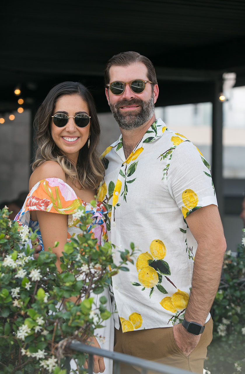 Paty Romo y Alejandro Wuarren