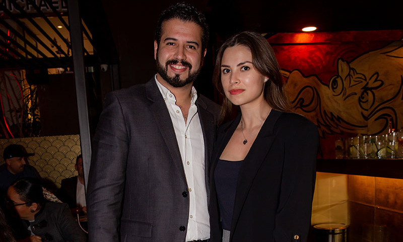 Juan Carlos Rivera y Diana Hernández