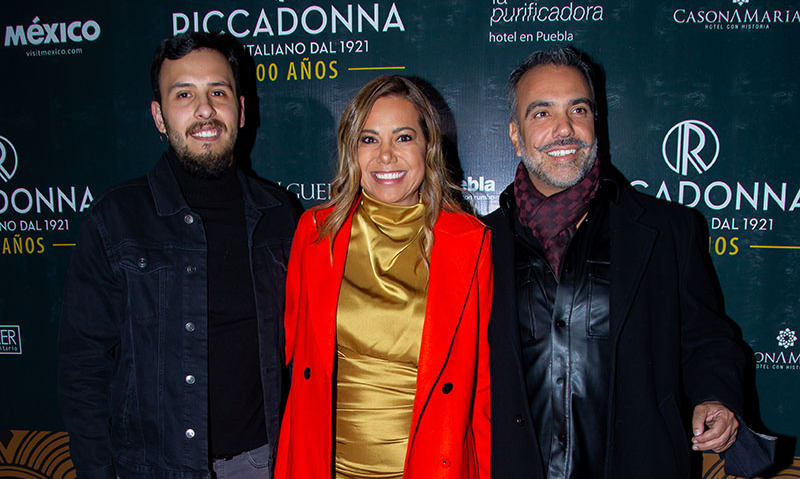 Jaime Aguilar, Alicia Guzmán y Lalo Aguilar