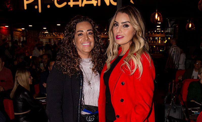 Angélica Meza y Angélica Salazar