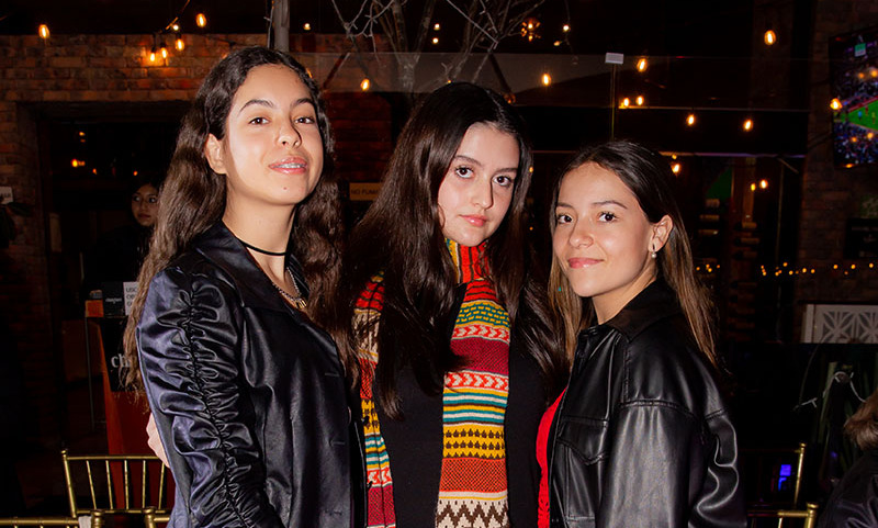 Regina Pérez,  Paola Segura y Ana Paula Jiménez