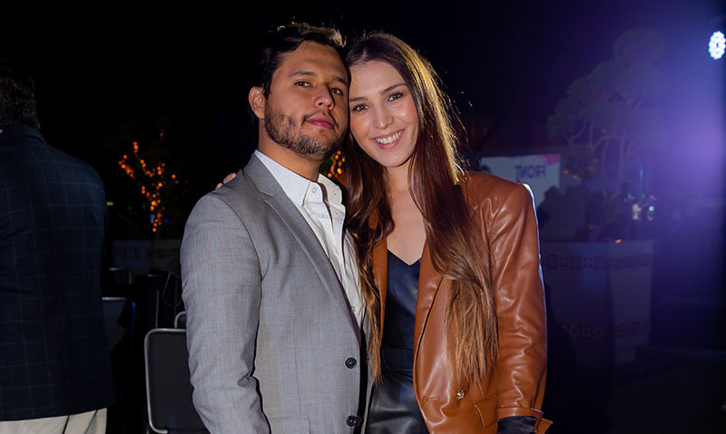 Ever Campos y Mariana Córdova