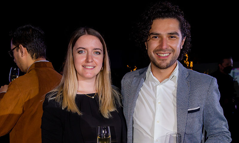 Karina González y Bruno Neri