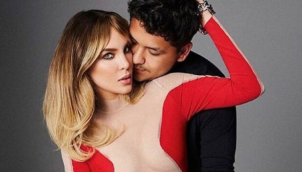Belinda y Christian Nodal (Foto: Instagram).