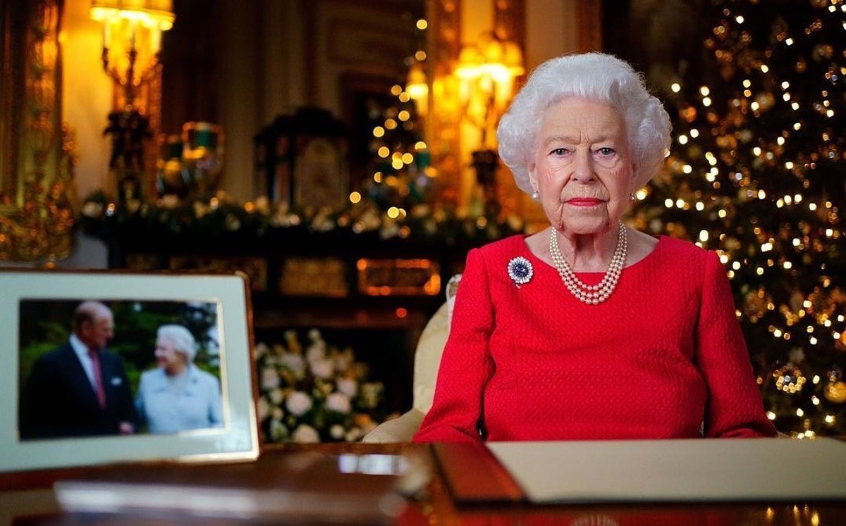 Reina Isabel en mensaje de Navidad 2021. (Foto: Instagram).