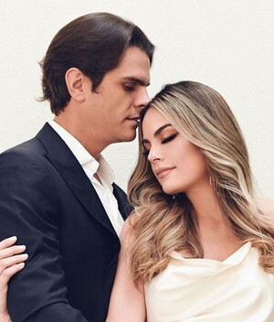 Ximena Navarrete y Juan Carlos Valladares. (Foto: Instagram).