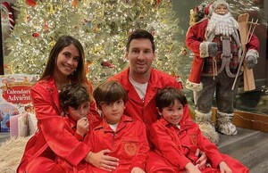 Lionel Messi y su familia (Foto: Instagram).
