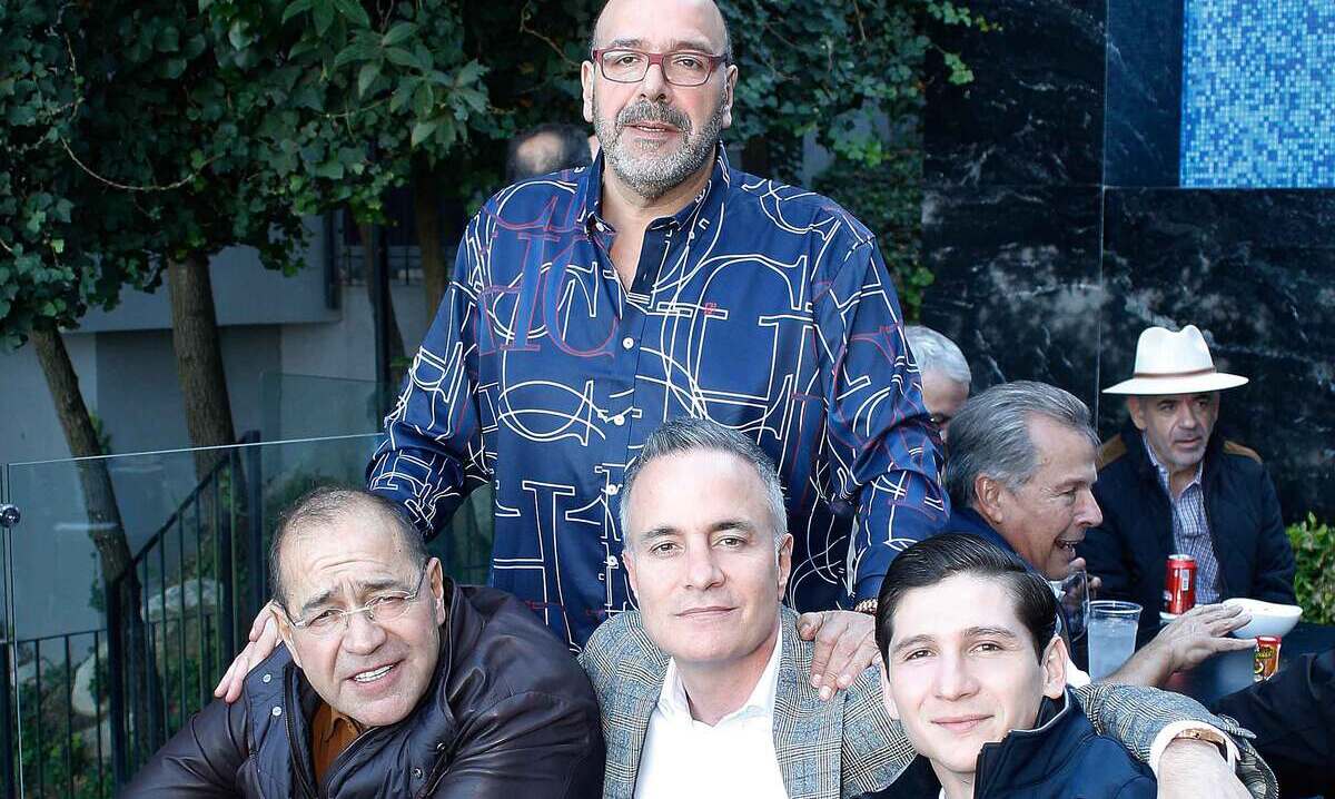 Enrique Herrera, Marcial Herrera, Marcelo Falce y Alejandro Piñones