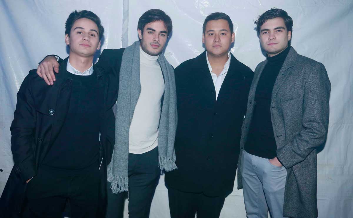 Eugenio Jiménez, Carlos Islas, Carlos Batarse y Marcelo Roblesgil / Fotos: Omar Valdez