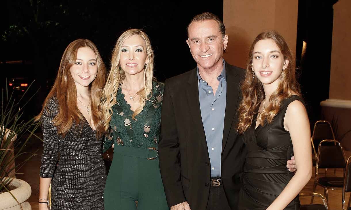 Priscilla Soto, Verónico de Soto, Érick Soto y Andrea Soto
