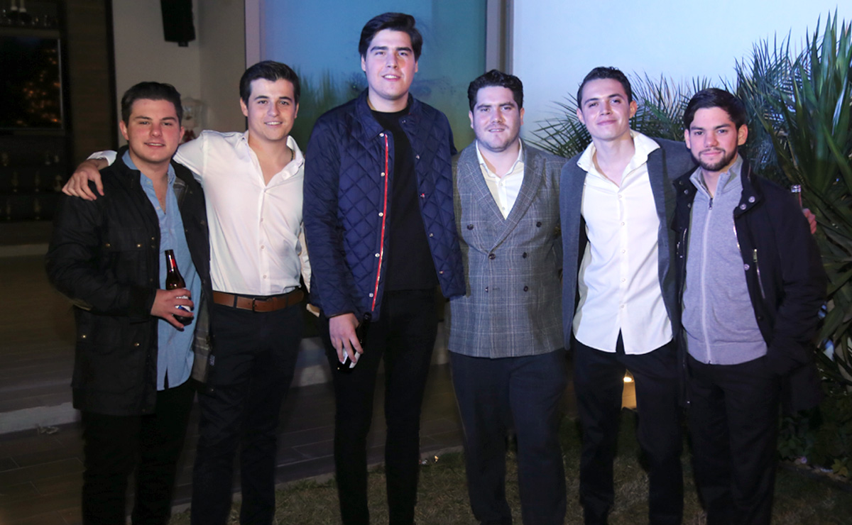 Gustavo, Alejandro, Fernando, Pablo, Patricio y José Luis