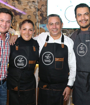JOSÉ KANÁN, LULÚ RIVAS, SERGIO GONZÁLEZ Y VÍCTOR CAMACHO (FOTOS: AXEL MÁRQUEZ))