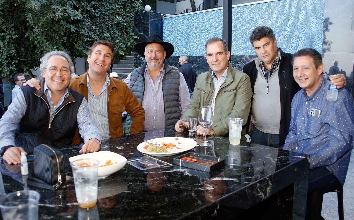 Ramón Faz, Francisco Sánchez, Alfonso Rivas, Jesús Dillon, Carlos Barrera y Humberto Fernández