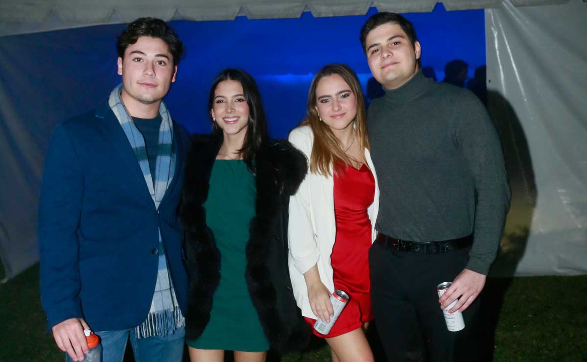 Ricardo Albuerne, Belén Garza, Mariana Canavati y José Kaún / Fotos: Omar Valdez
