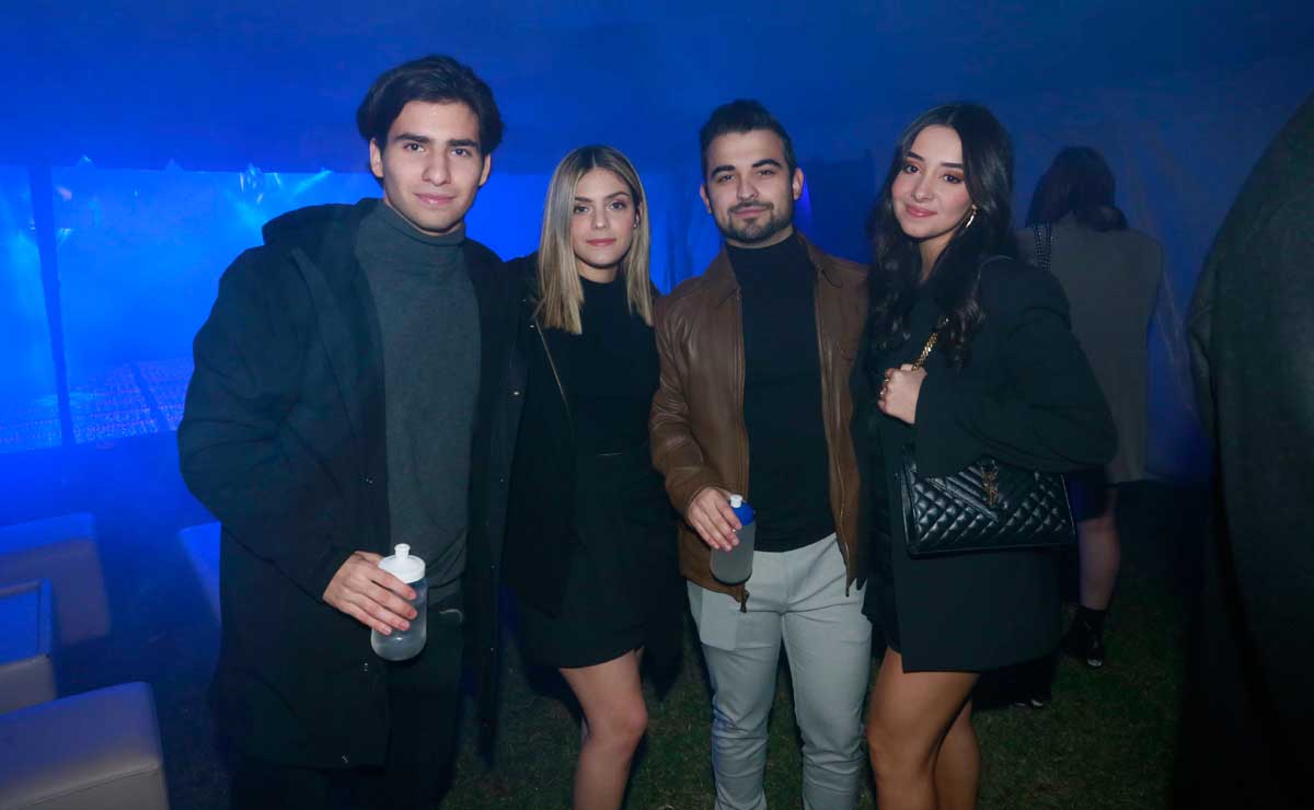 Rodrigo Leal, Lorena Hergart, Rodrigo Santos e Itzel Guajardo / Fotos: Omar Valdez