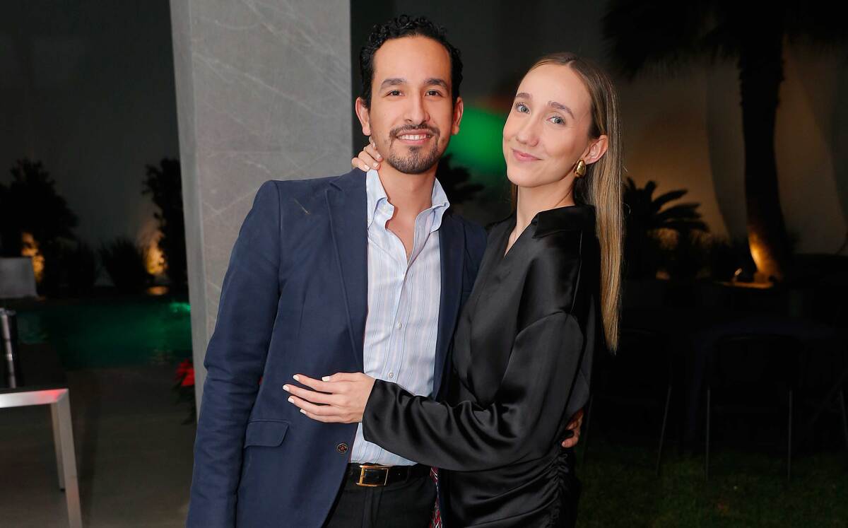 Samantha Chávez y Francisco de Anda