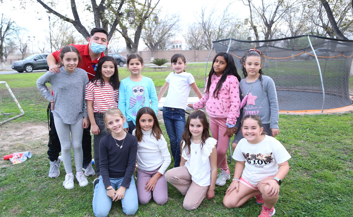 Alumnas de tercero del Colegio Inglés