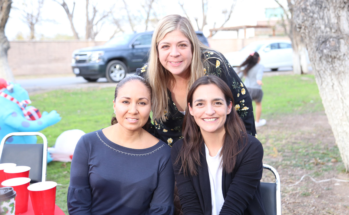 Angie, Erika y Cecilia
