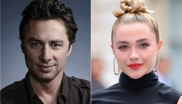 Florence Pugh y Zach Braff: Una historia de amor polémica (Foto: Instagram)