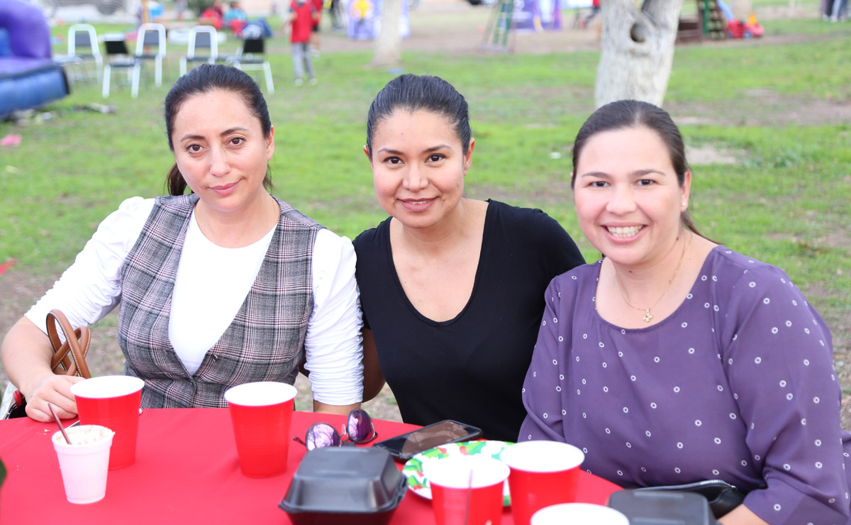 Ruth, Erika y Adriana