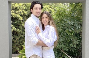 Alex Fernández y su esposa Alexia Hernández (Foto: Instagram).