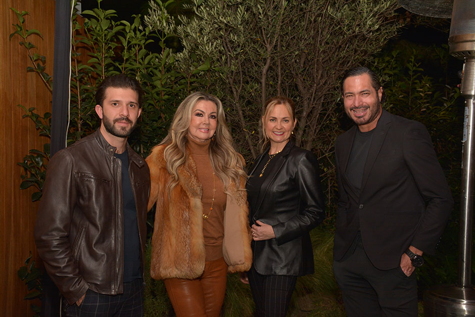 Bryan Soto, Almendra Morquecho, Yoli Sánchez y Yuri Zatarain